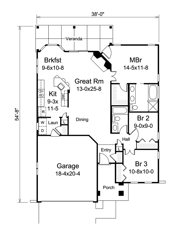 Floor Plan Main Level