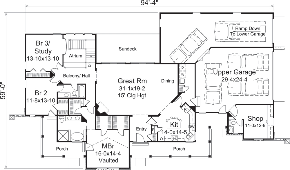 Floor Plan Main Level