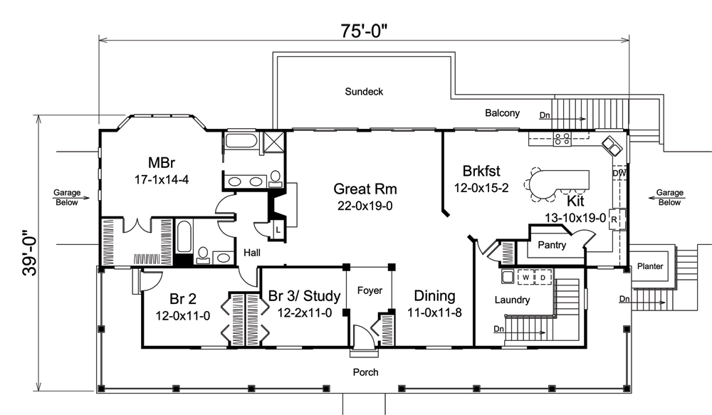 Floor Plan Main Level