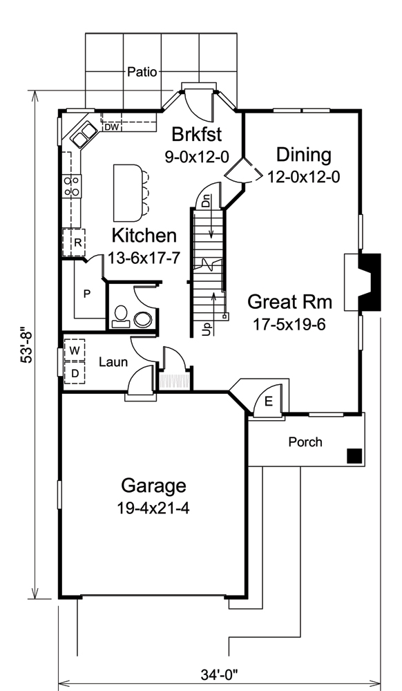 Floor Plan Main Level