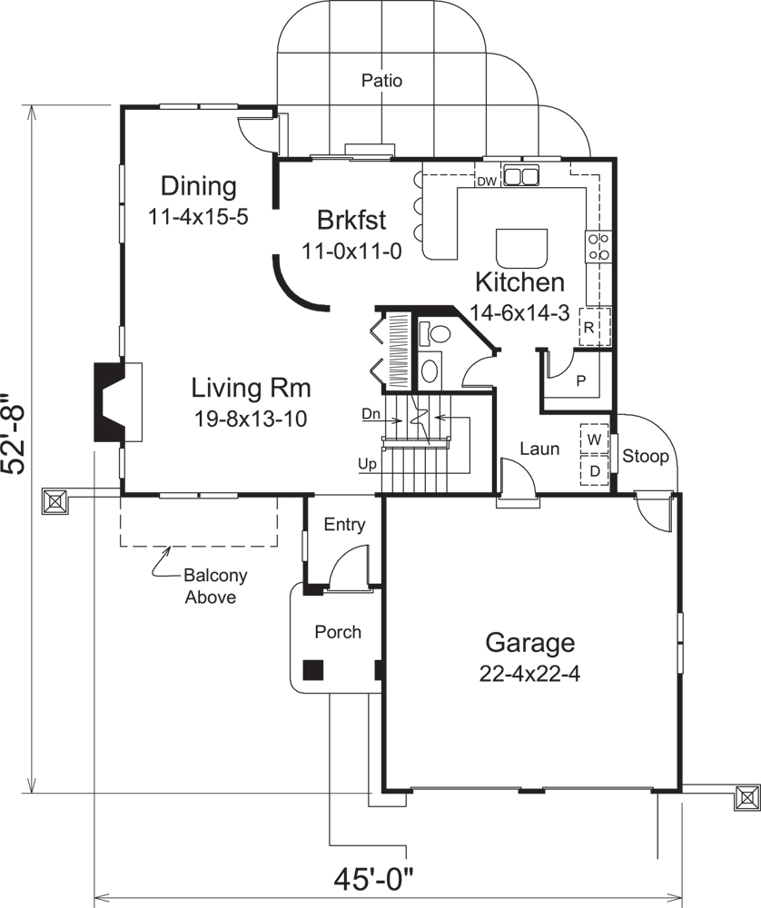 Floor Plan Main Level