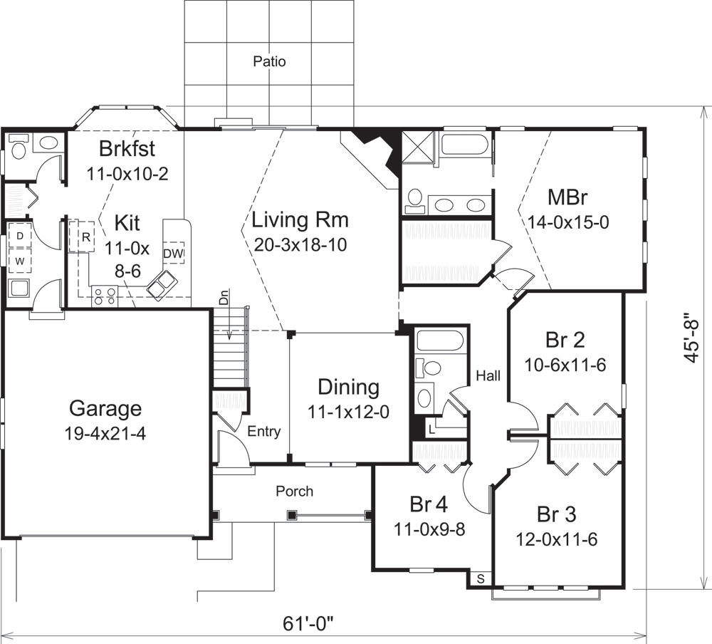 Floor Plan Main Level