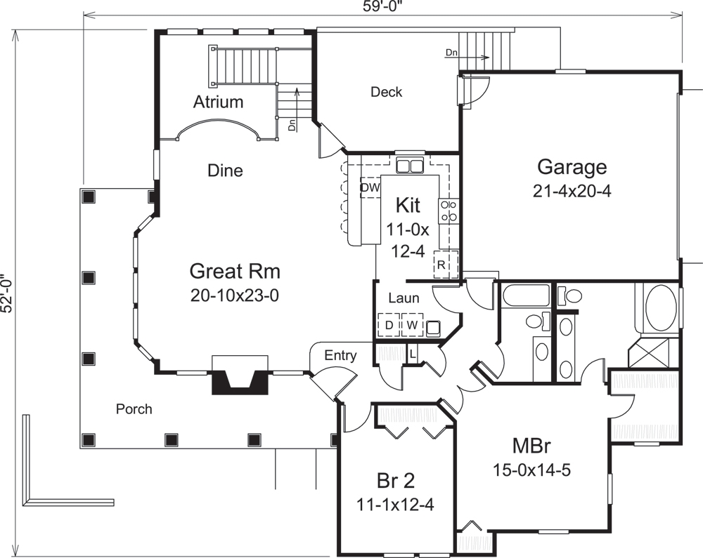 Floor Plan Main Level