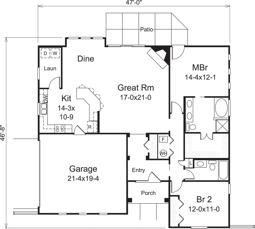 Floor Plan Main Level