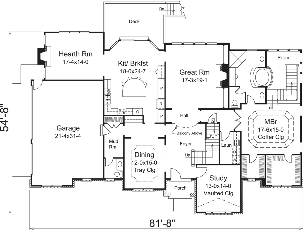 Floor Plan Main Level