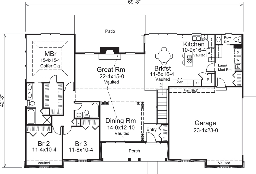 Floor Plan Main Level