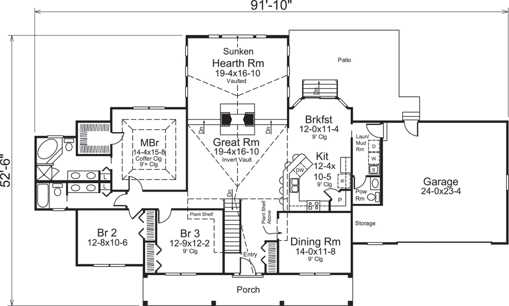 Floor Plan Main Level
