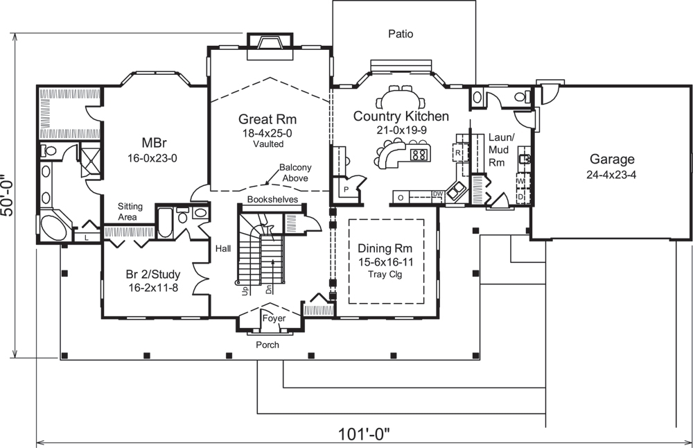 Floor Plan Main Level