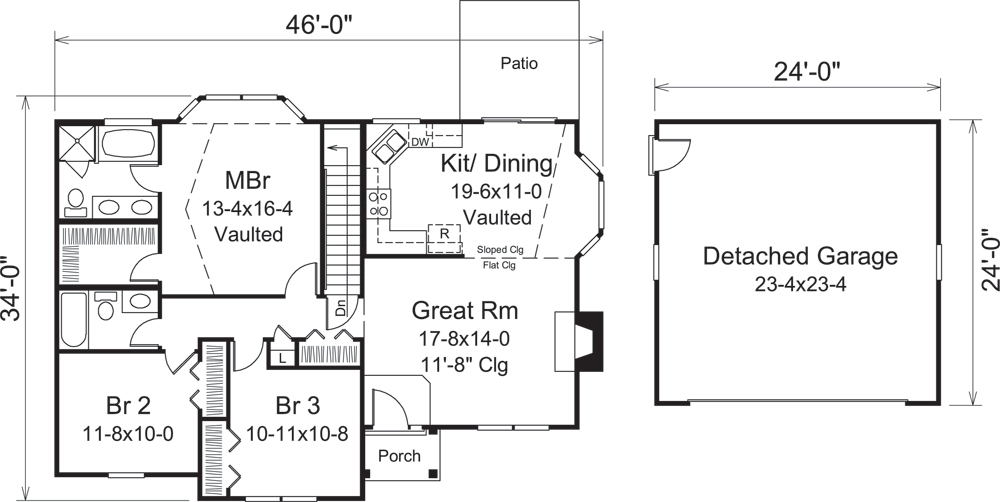 Floor Plan Main Level