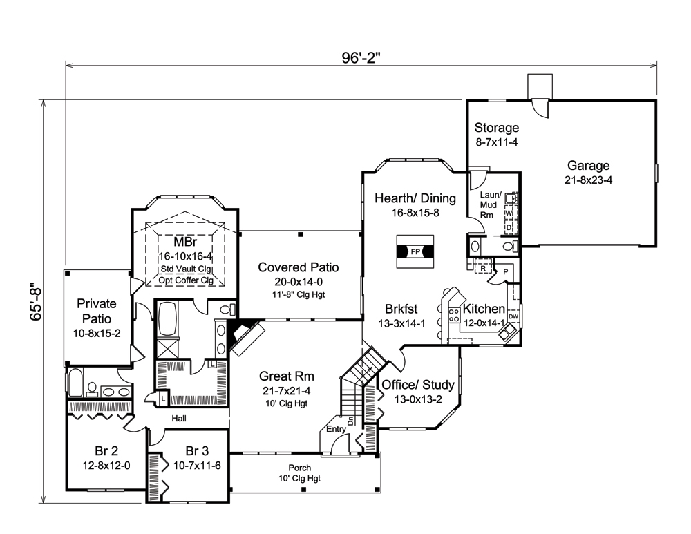 Floor Plan Main Level
