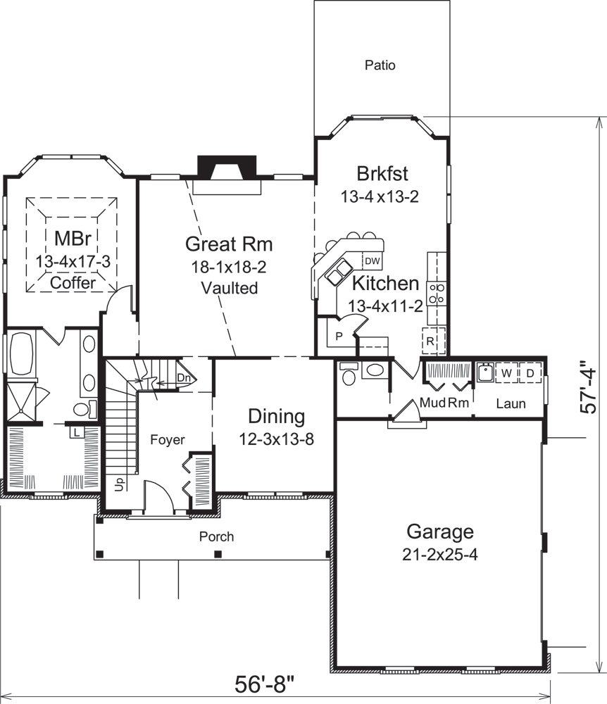Floor Plan Main Level