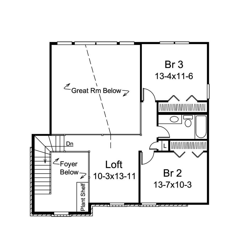 Floor Plan Upper Level