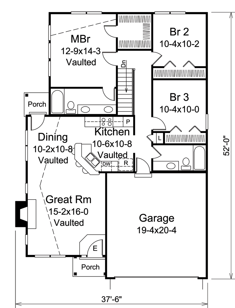 Floor Plan Main Level