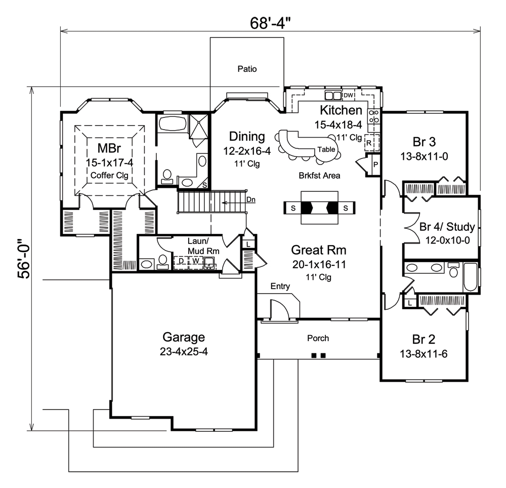 Floor Plan Main Level