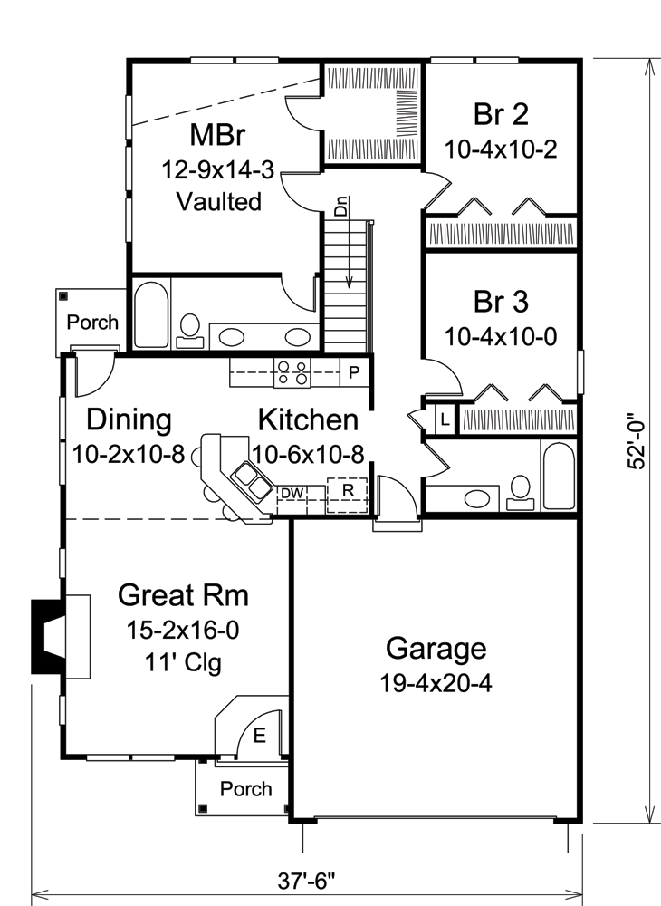 Floor Plan Main Level