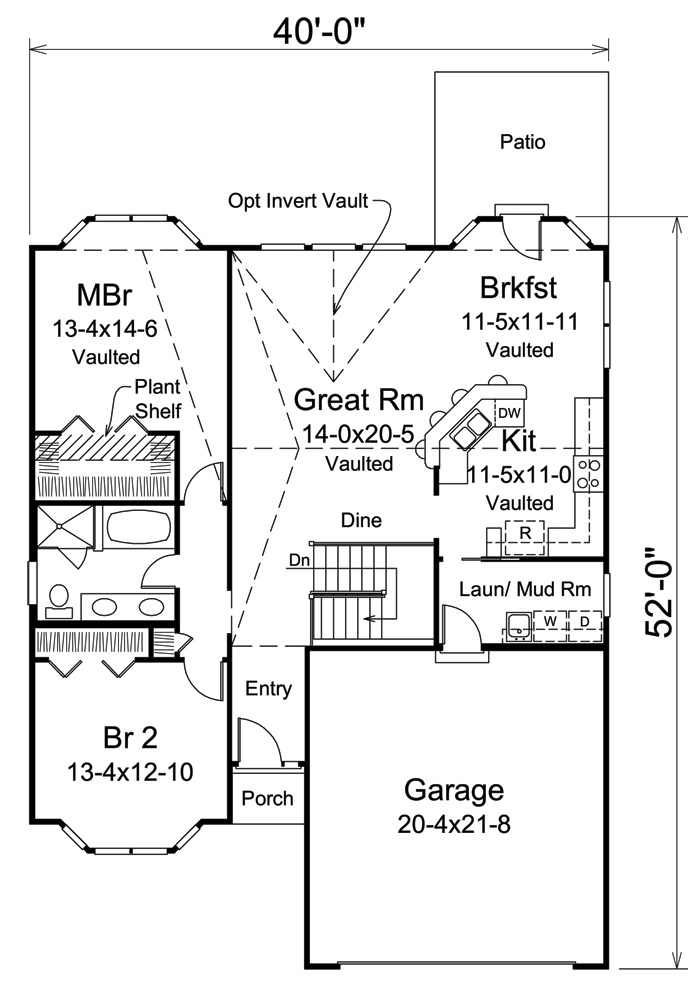 Floor Plan Main Level