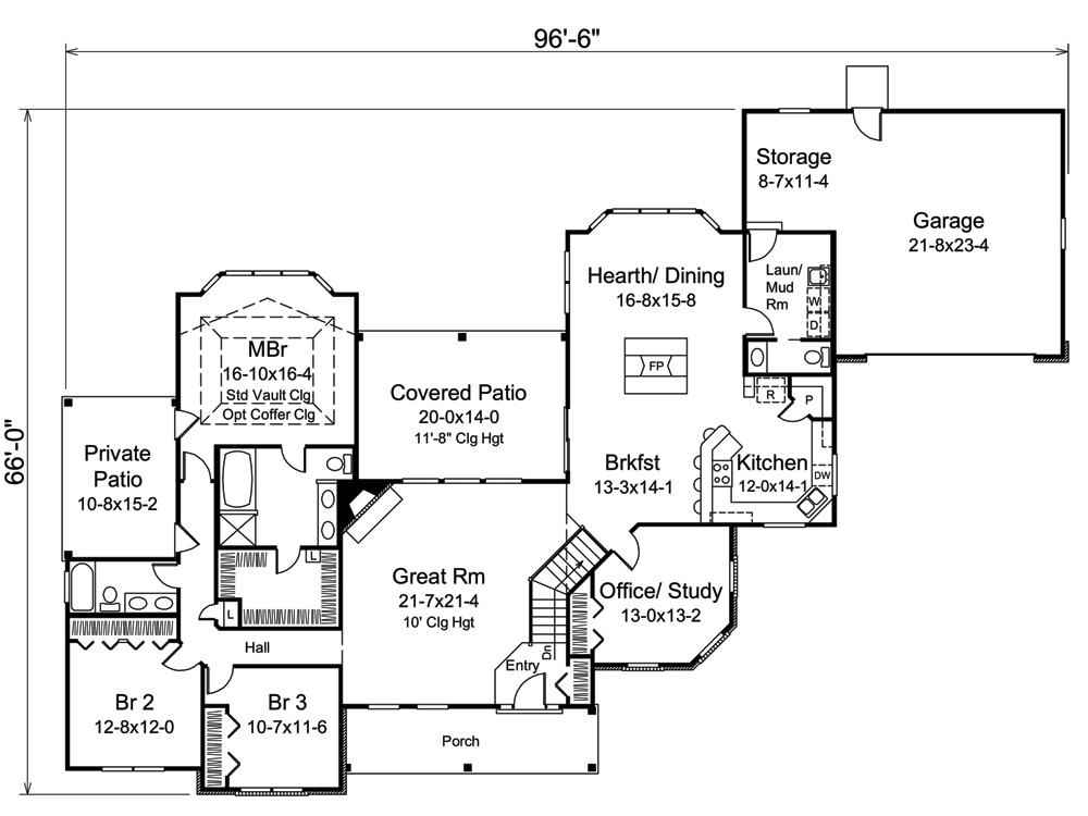 Floor Plan Main Level