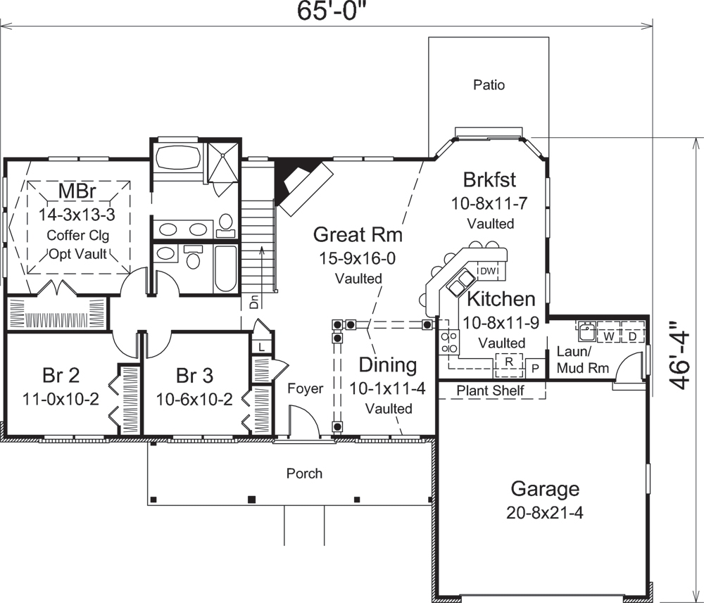 Floor Plan Main Level