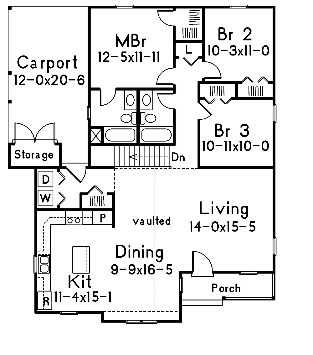 Floor Plan Main Level