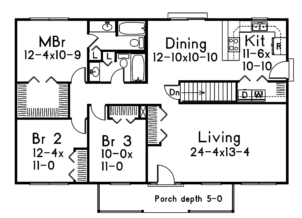 Floor Plan Main Level