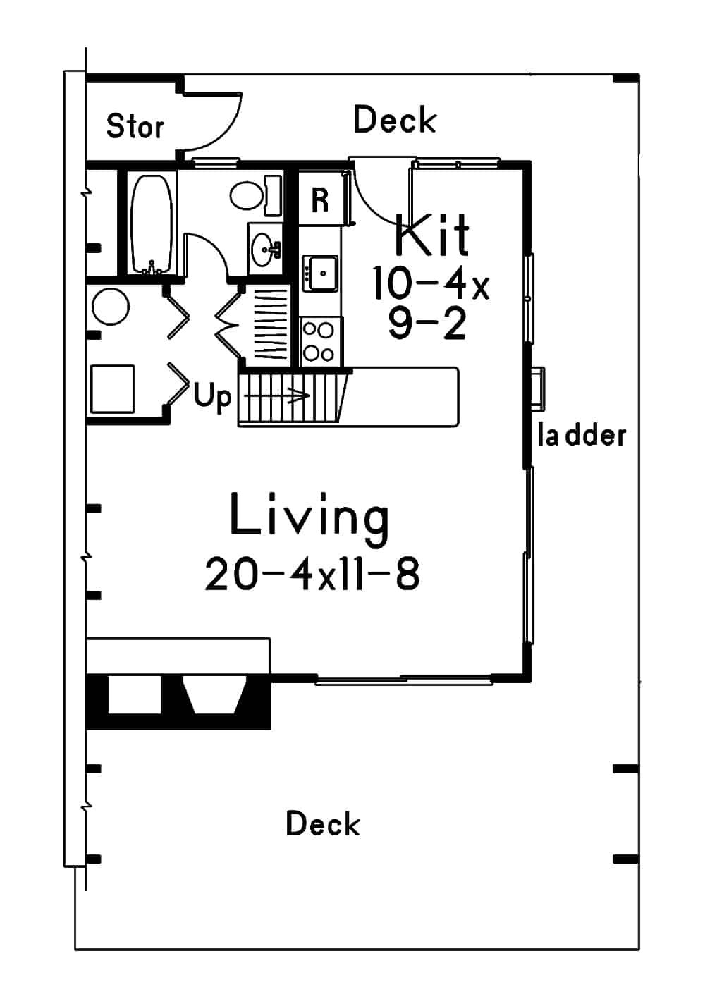 Floor Plan First Story