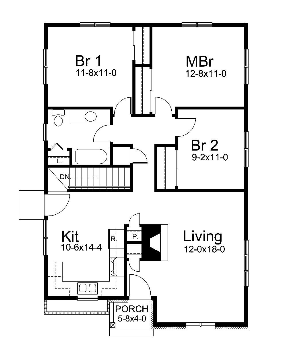 Floor Plan Main Level