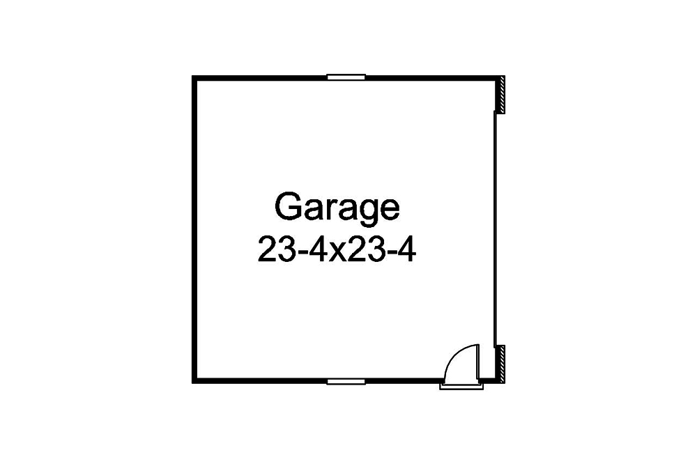 Floor Plan Garage