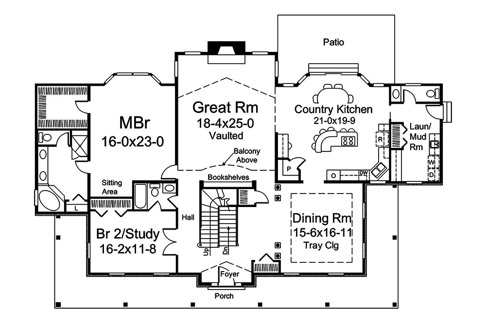 Floor Plan Main Level