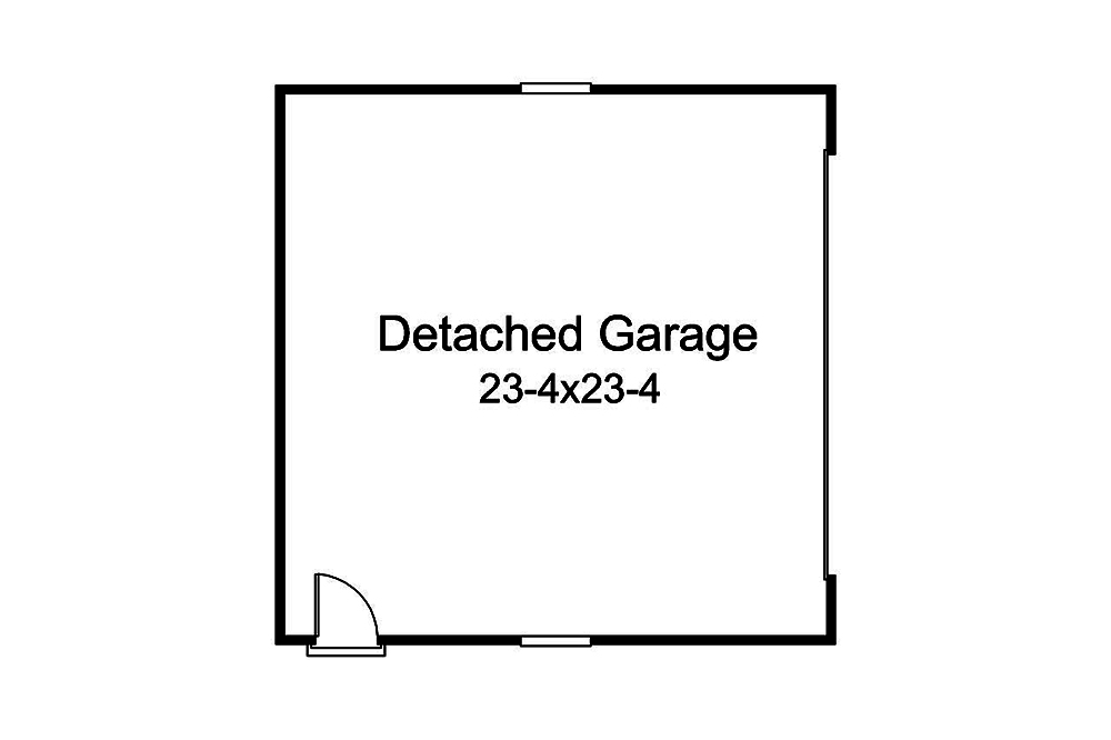 Floor Plan Garage