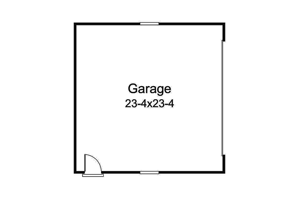 Floor Plan Garage