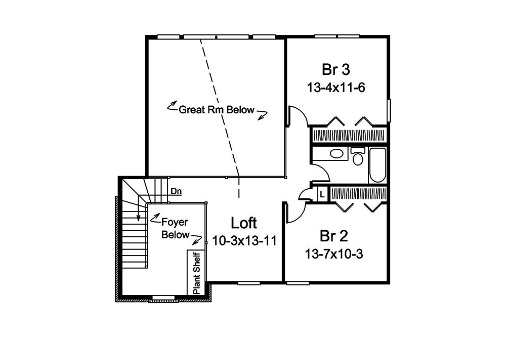 Floor Plan Upper Level