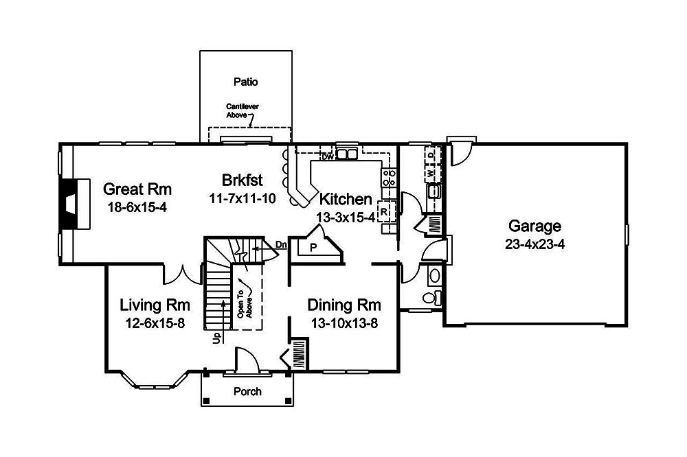 Floor Plan Main Level