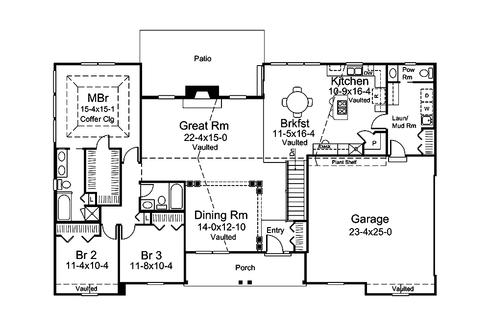 Floor Plan Main Level