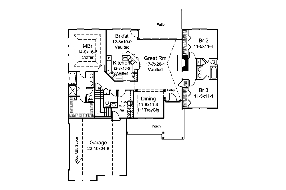 Floor Plan Main Level