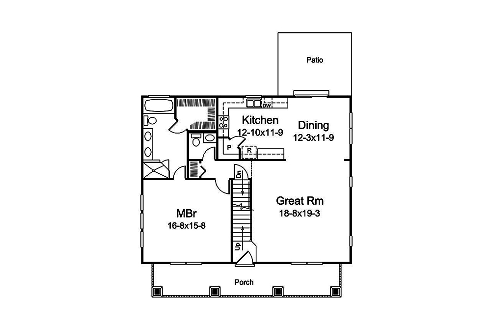 Floor Plan Main Level