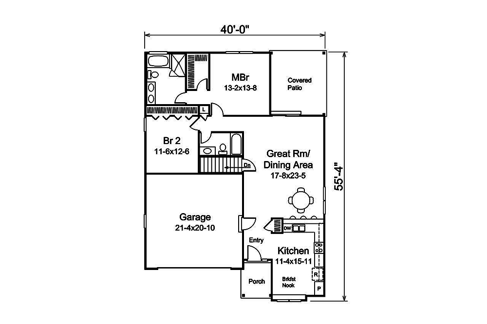 Floor Plan Main Level
