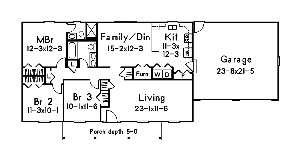 Floor Plan Main Level