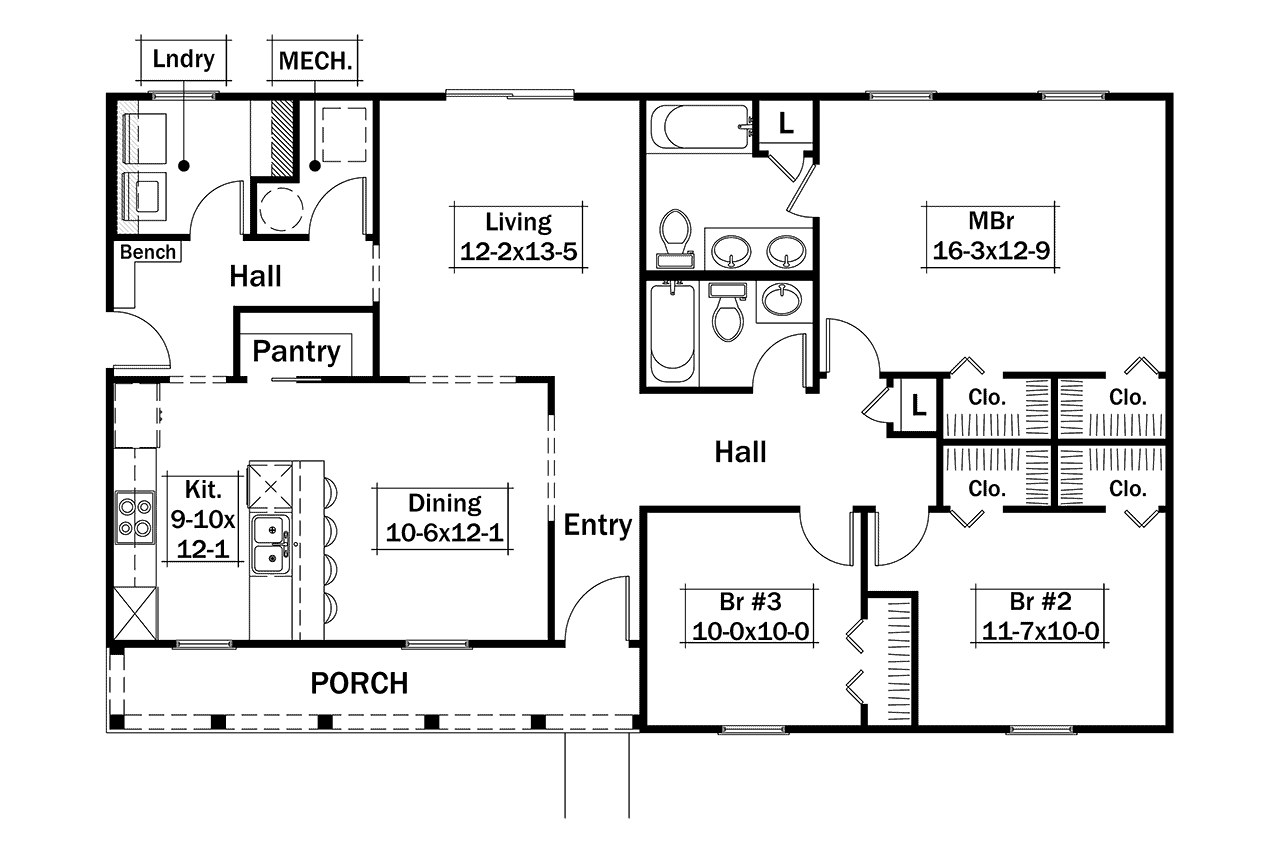 Floor Plan First Story