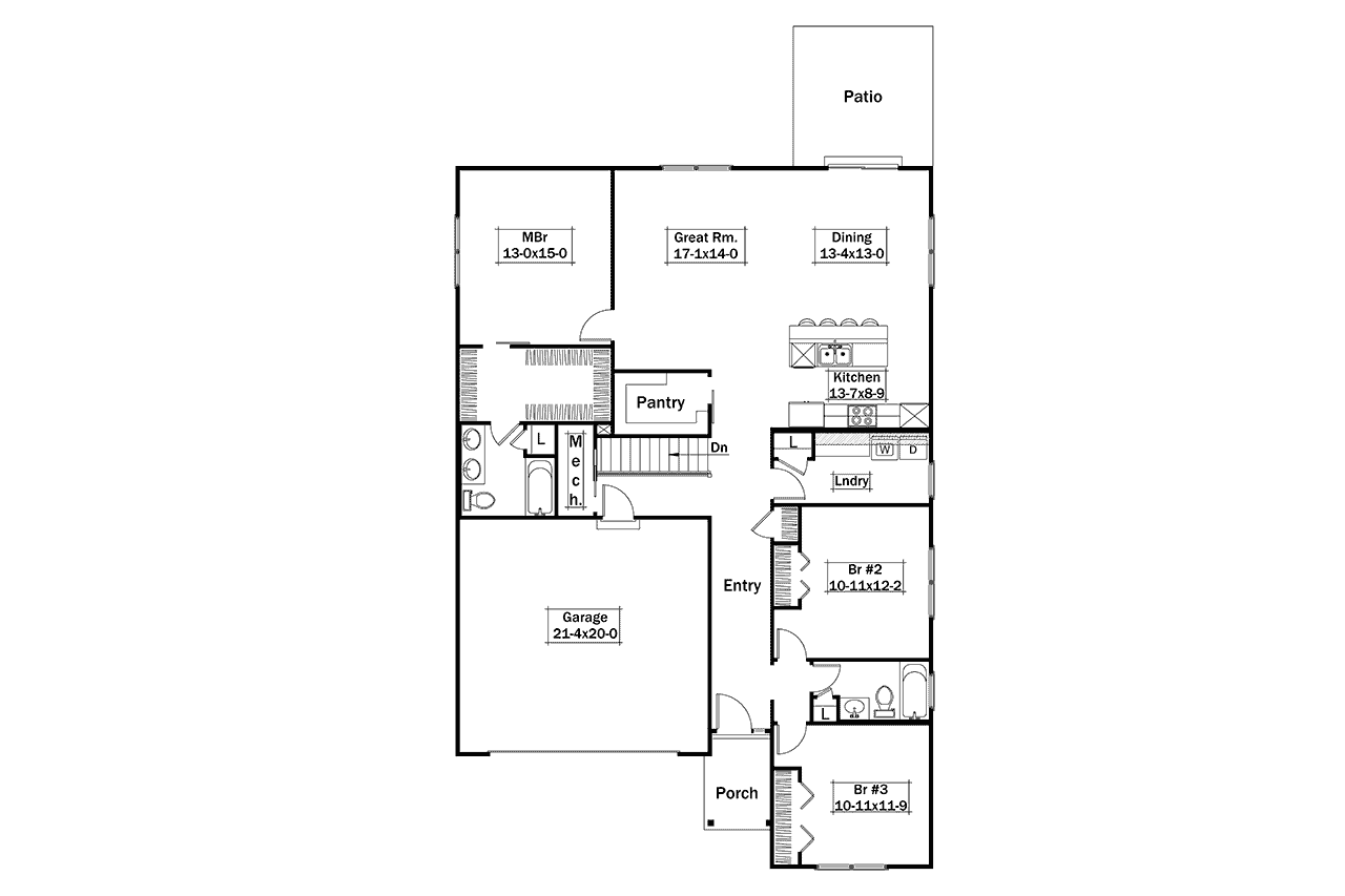 Floor Plan First Story