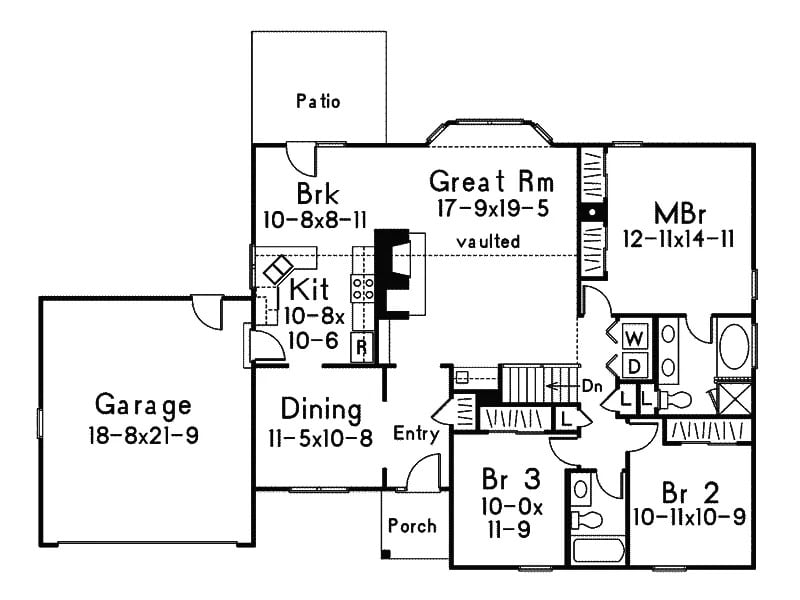 Floor Plan First Story