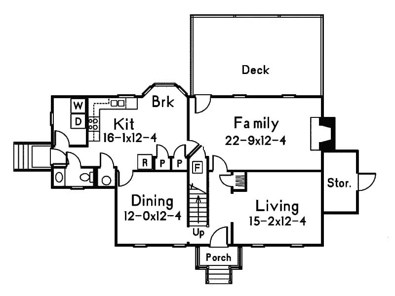 Floor Plan First Story