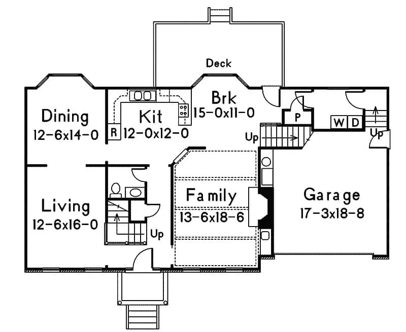 Floor Plan First Story