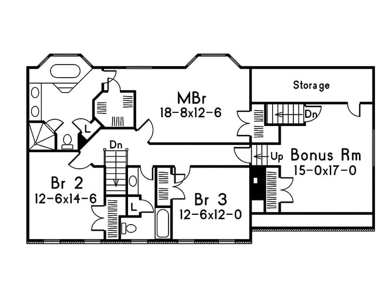 Floor Plan Second Story