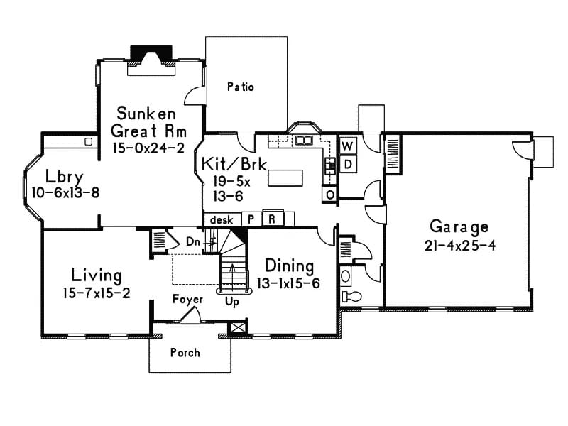 Floor Plan First Story