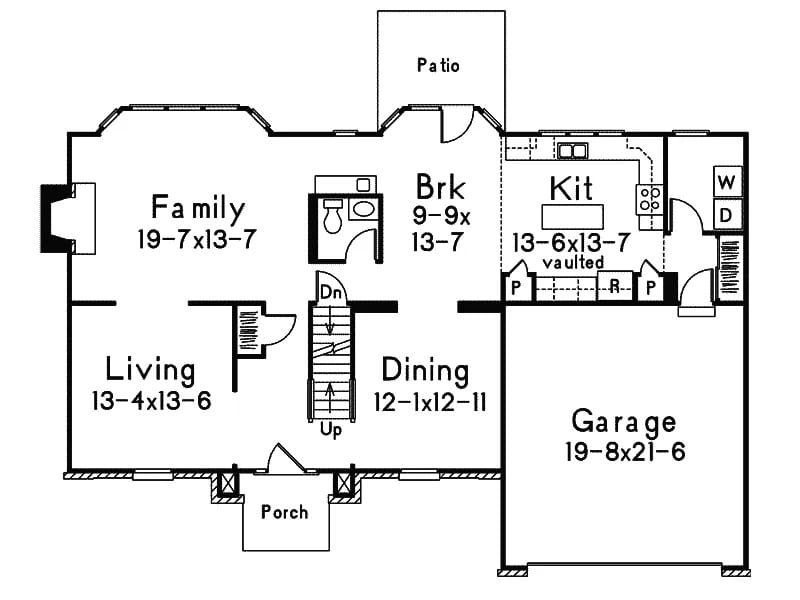 Floor Plan First Story