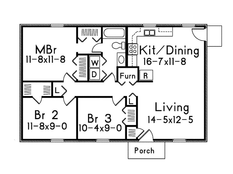 Floor Plan First Story
