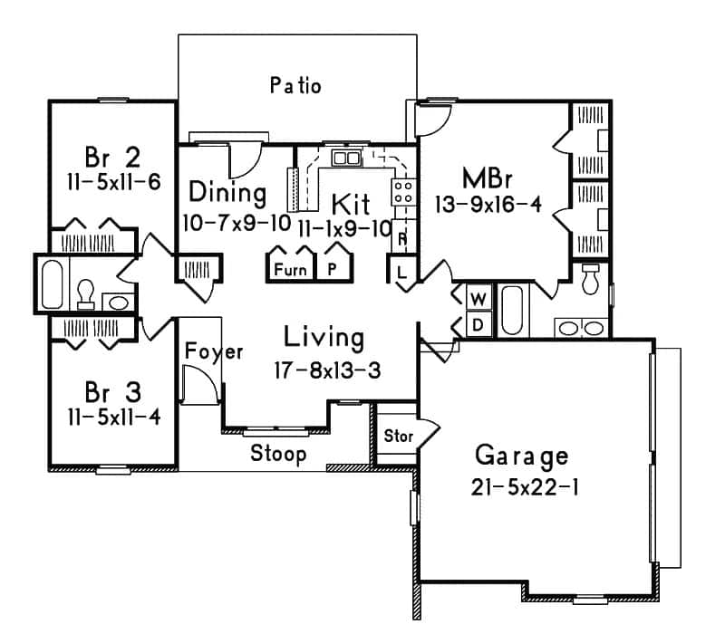 Floor Plan First Story
