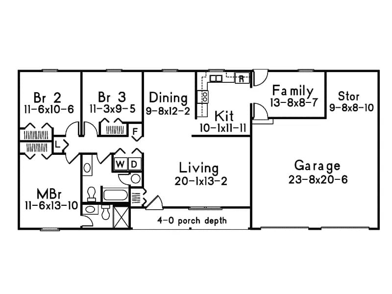 Floor Plan First Story