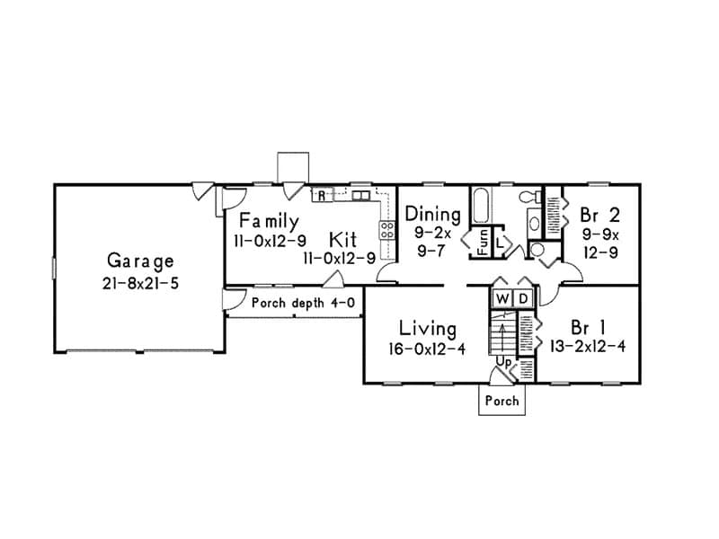 Floor Plan First Story
