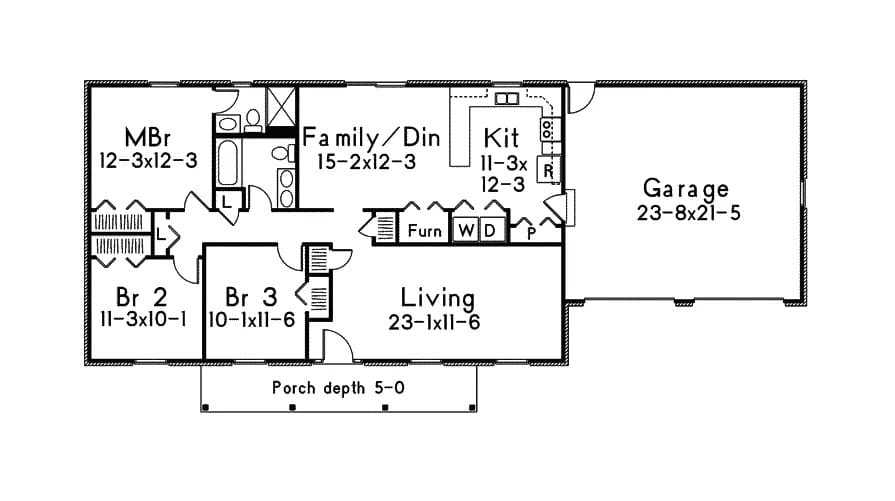 Floor Plan First Story